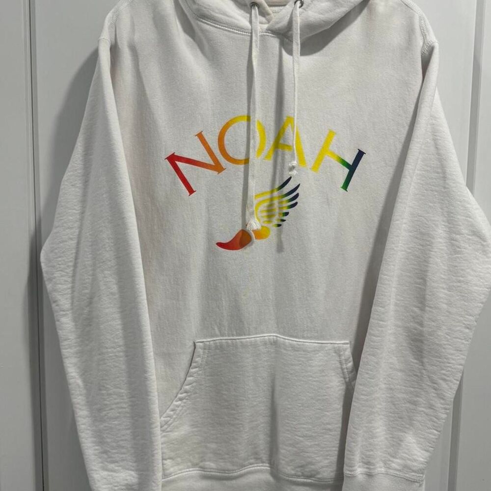 Noah Men's White Hoodie